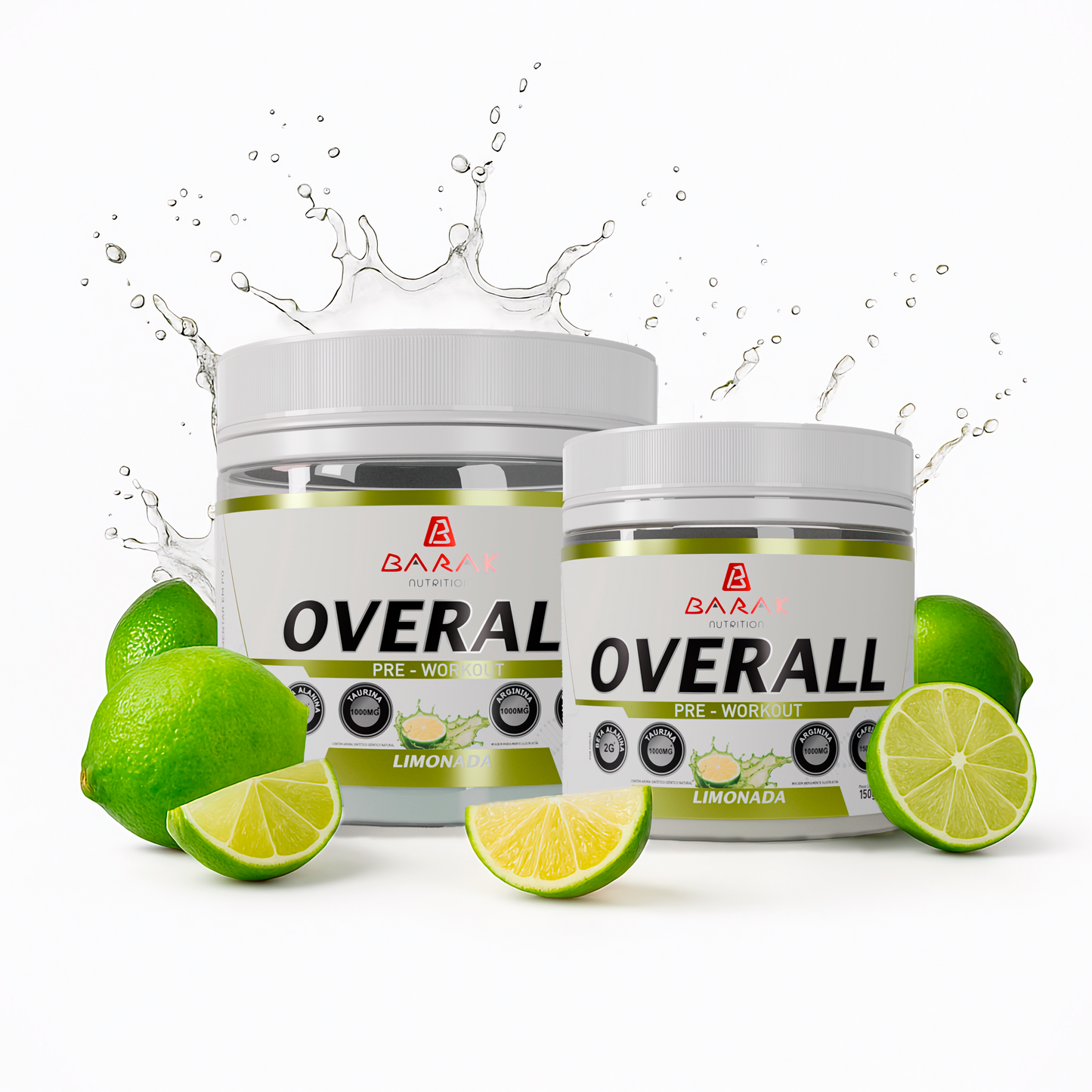 Overall Limonada 150g - Barak Nutrition