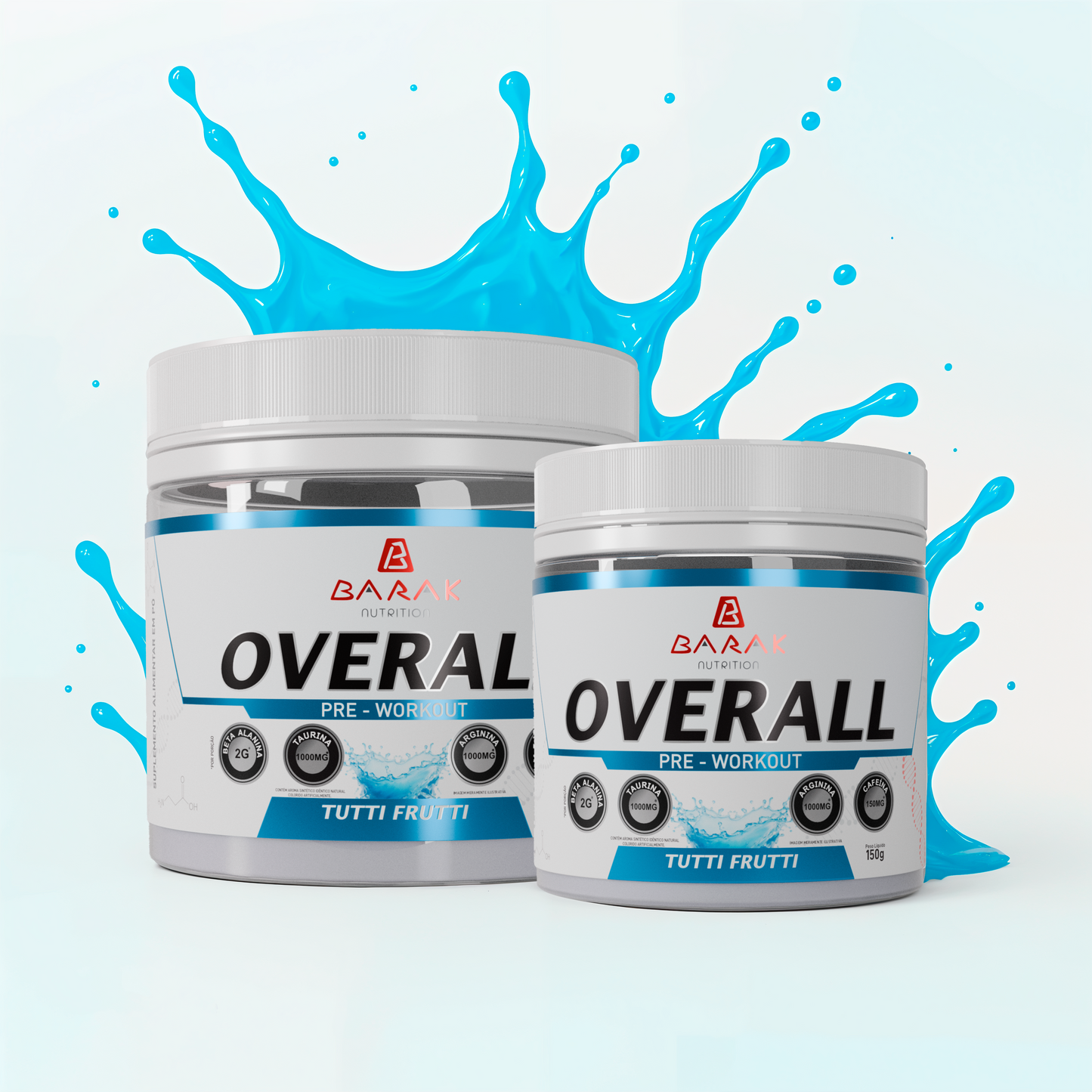 Overall Tutti Frutti 150g - Barak Nutrition