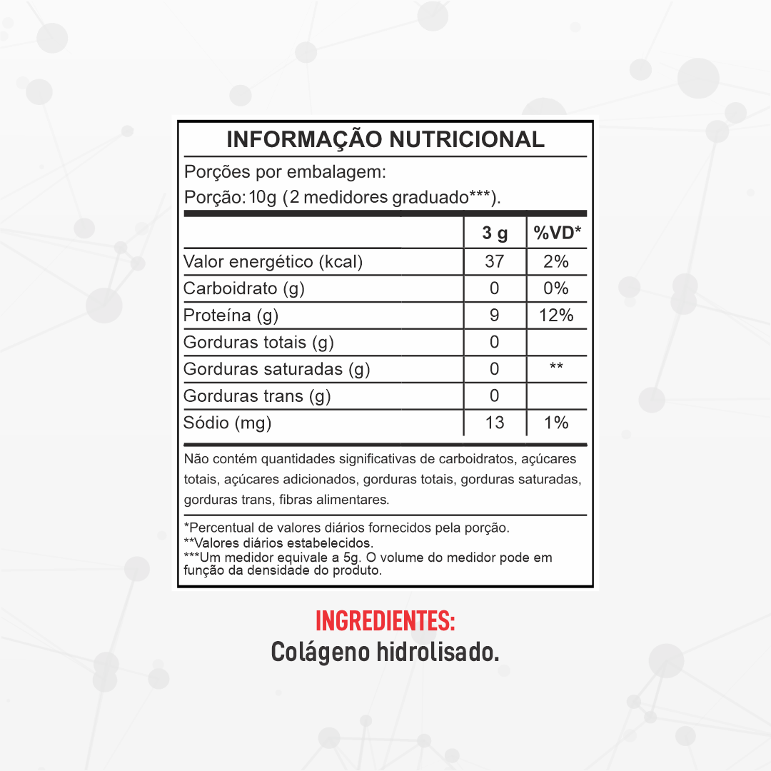 Colágeno Hidrolisado 300g - Barak Nutrition