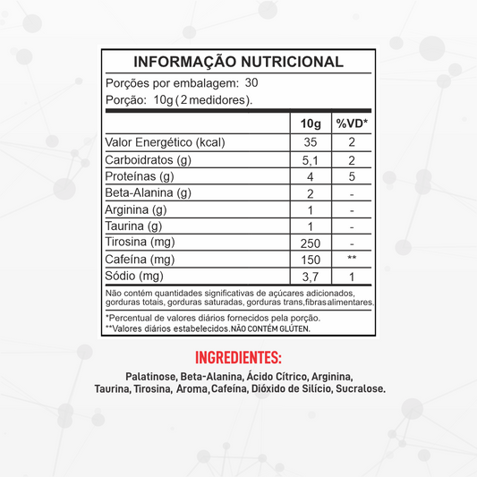 Overall Limonada 300g - Barak Nutrition