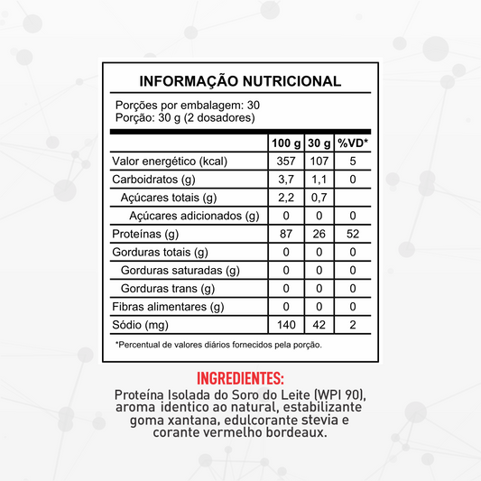 Barak Iso 900g - Morango