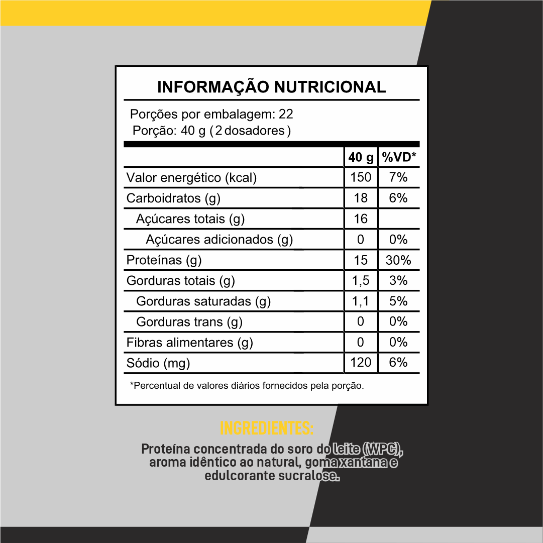 Whey Pro 900g - Baunilha