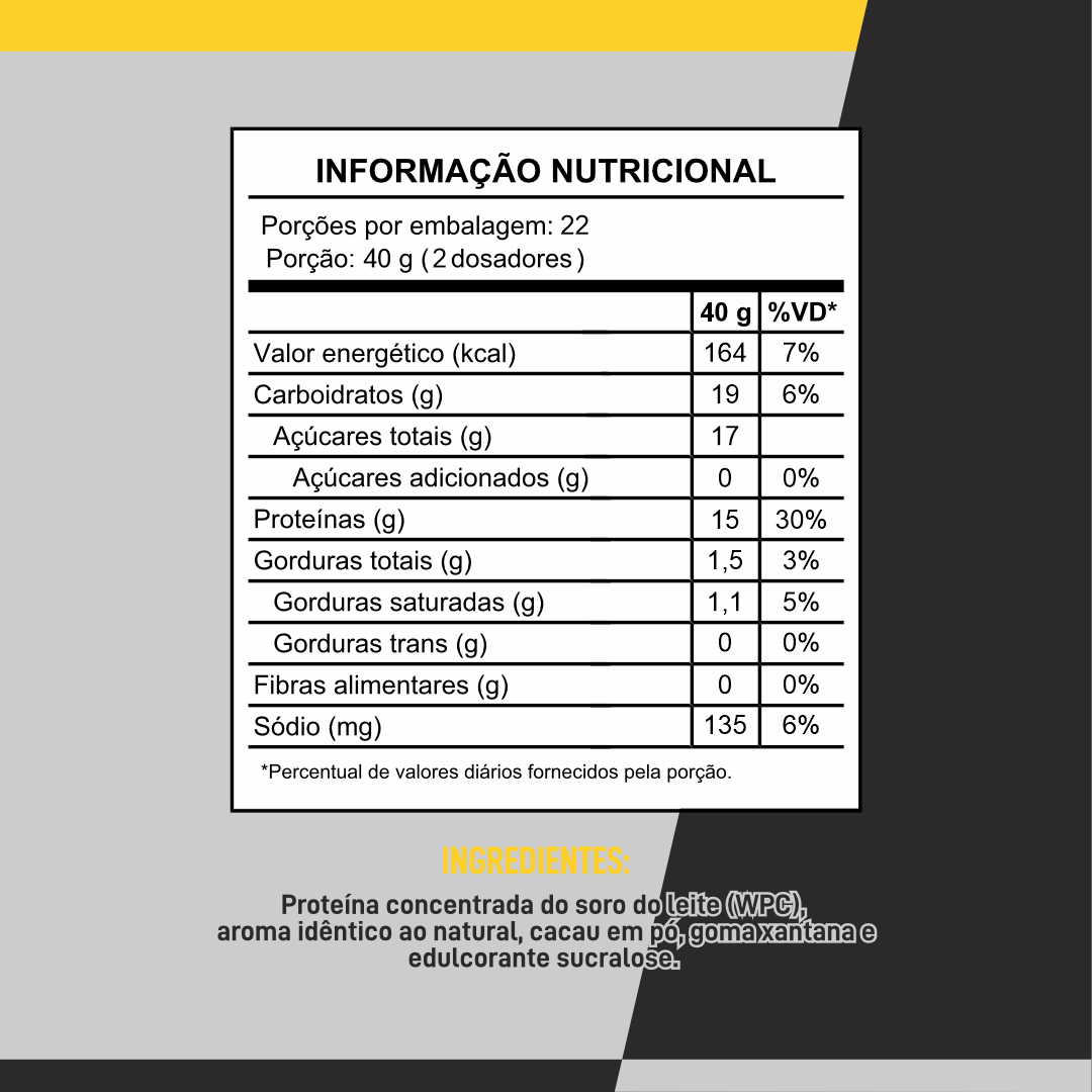 Whey Pro 900g - Chocolate