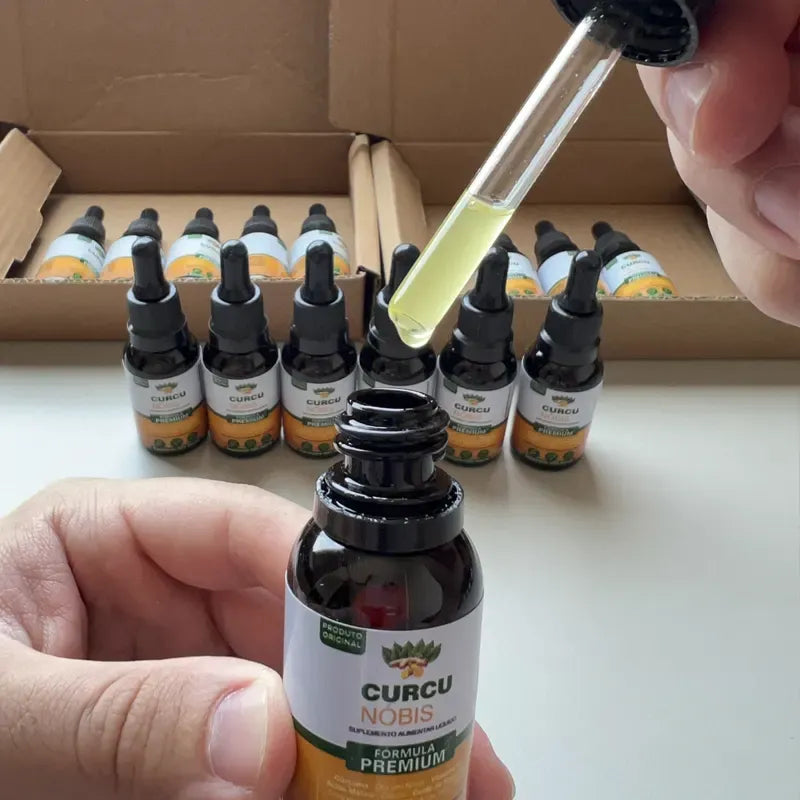 Curcunóbis – Suplemento Alimentar Líquido – 3 Frascos