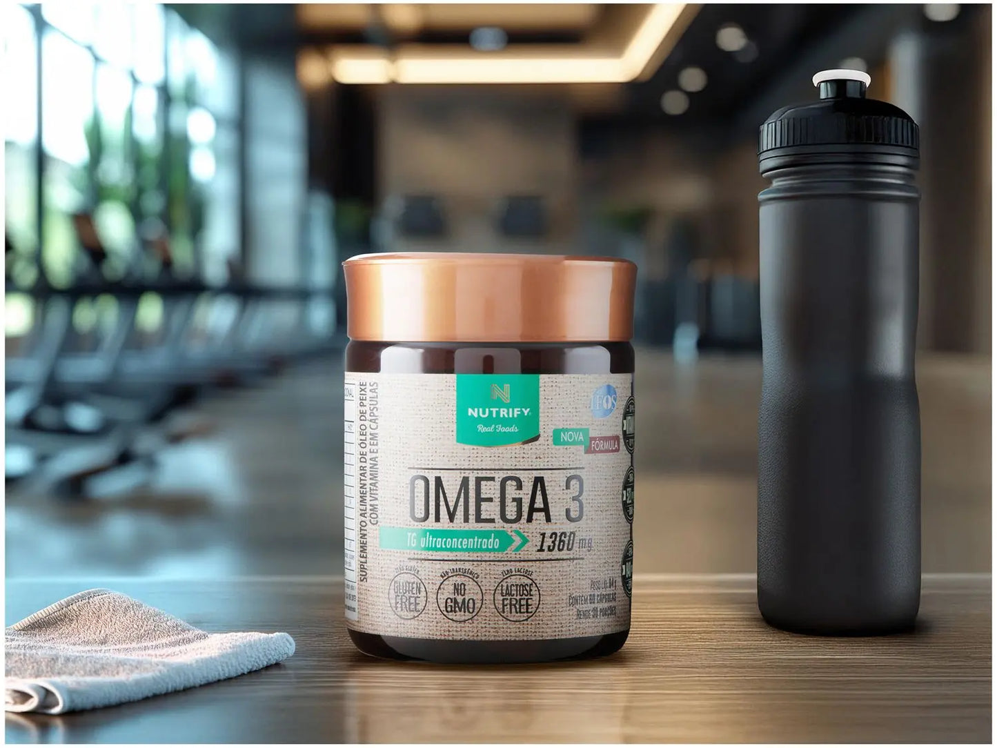 Omega 3 TG Ultra Concentrado Nutrify 60 Cápsulas