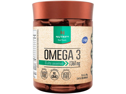 Omega 3 TG Ultra Concentrado Nutrify 60 Cápsulas