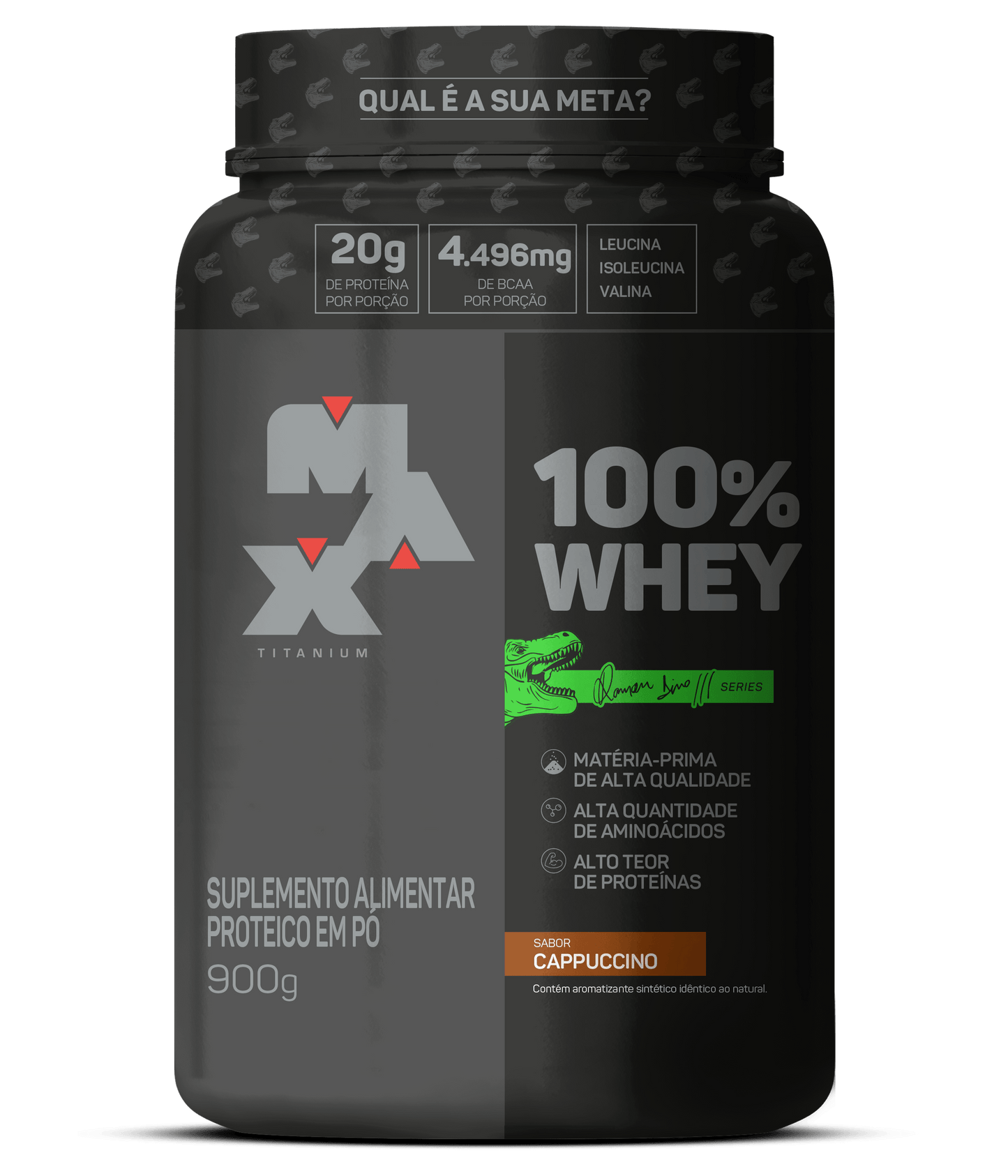 100% WHEY DINO POTE 900G