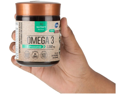 Omega 3 TG Ultra Concentrado Nutrify 60 Cápsulas