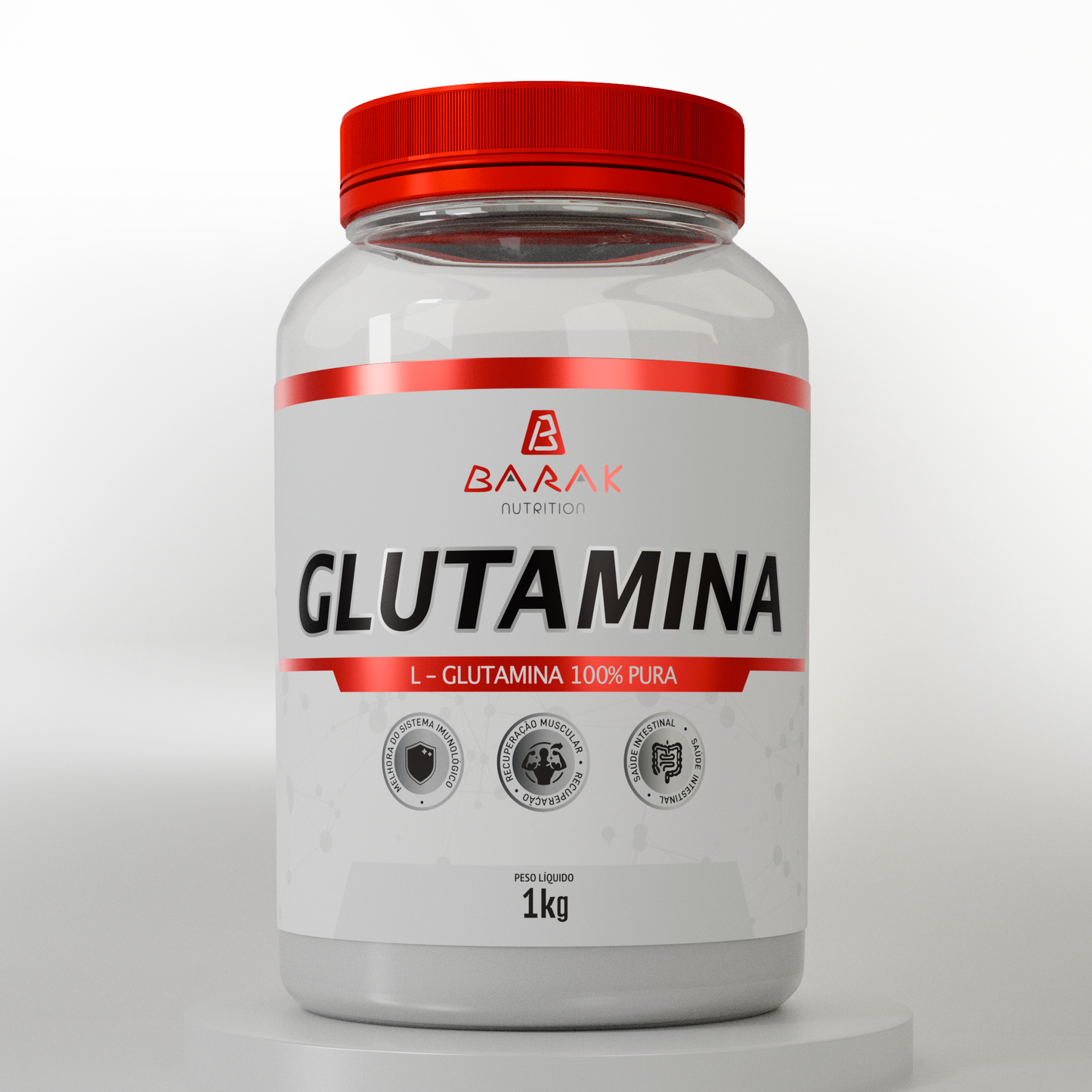 Glutamina 1kg - Barak Nutrition