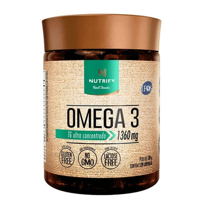 Omega 3 TG Ultra Concentrado Nutrify 120 Cápsulas