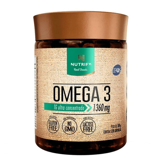 Omega 3 TG Ultra Concentrado Nutrify 120 Cápsulas