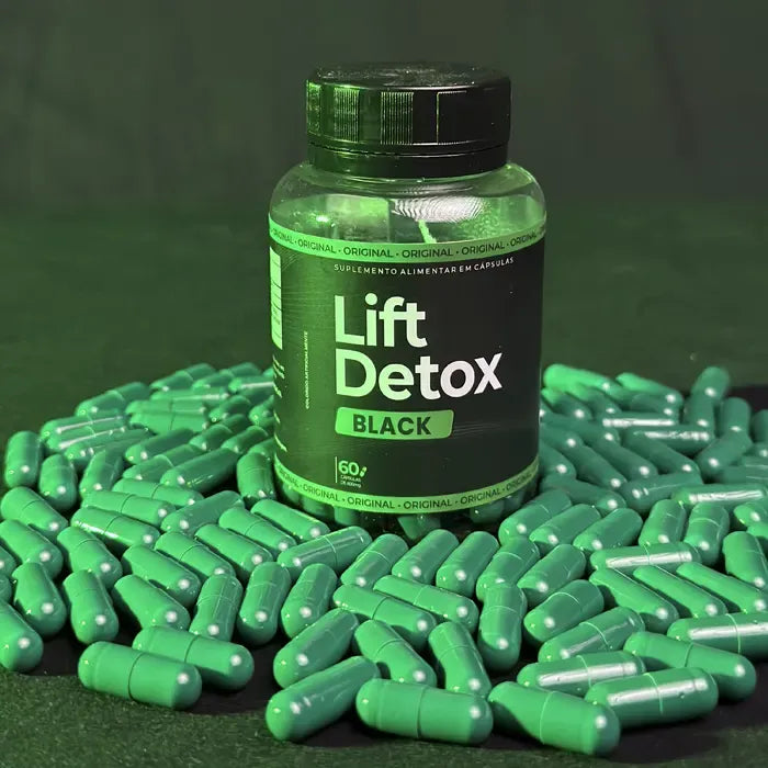 Lift Detox Black – Acelere seu Metabolismo de Maneira Natural e Eficaz – 3 Potes