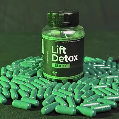 Lift Detox Black – Acelere seu Metabolismo de Maneira Natural e Eficaz – 3 Potes