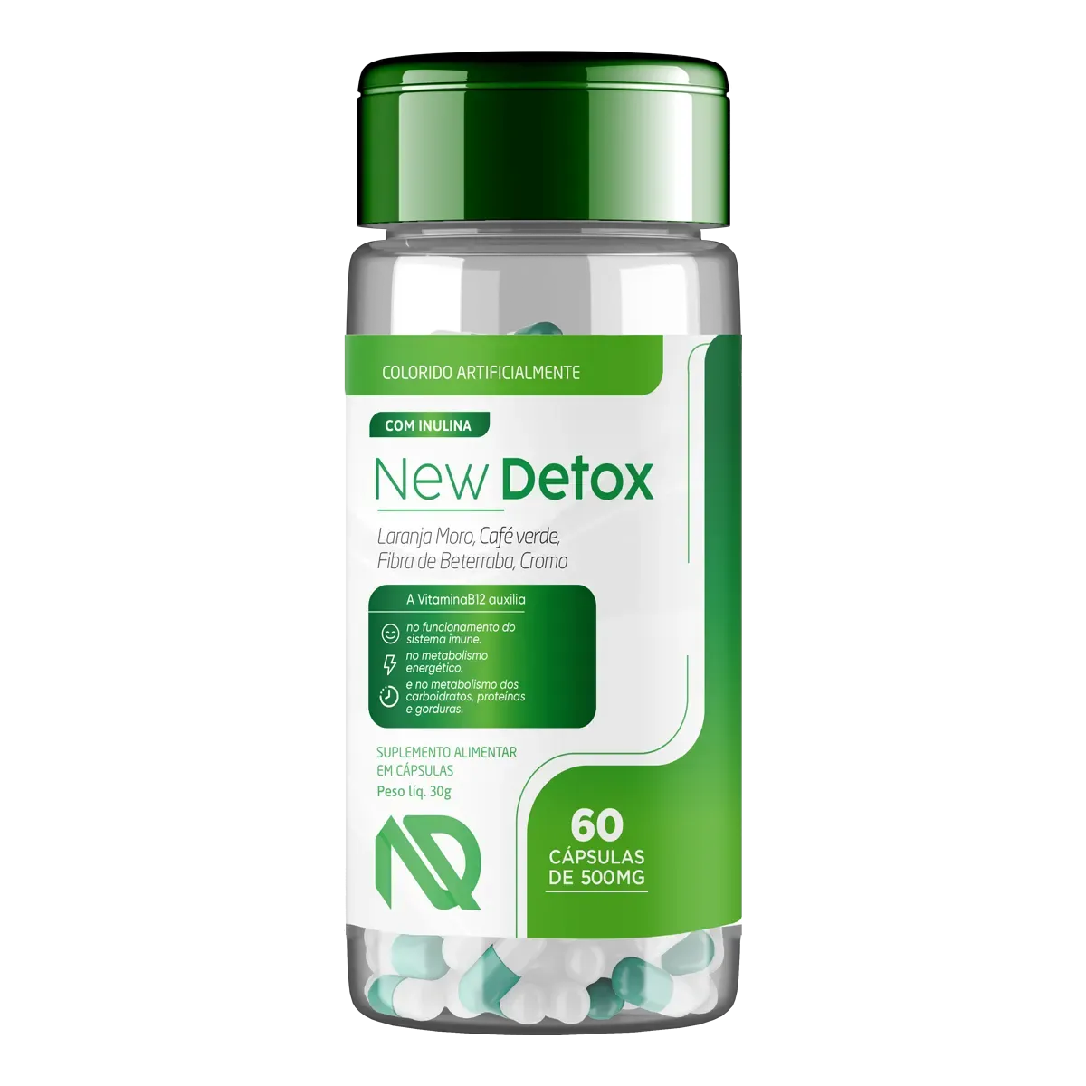 New Detox – Suplemento Natural para Desintoxicação