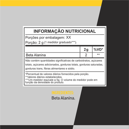 Beta Alanina 200g - Krav Labs