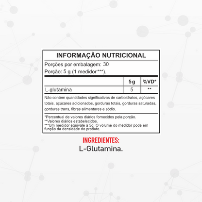 Glutamina 150g - Barak Nutrition