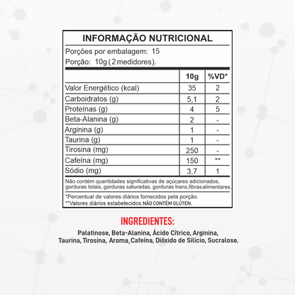 Overall Limonada 150g - Barak Nutrition