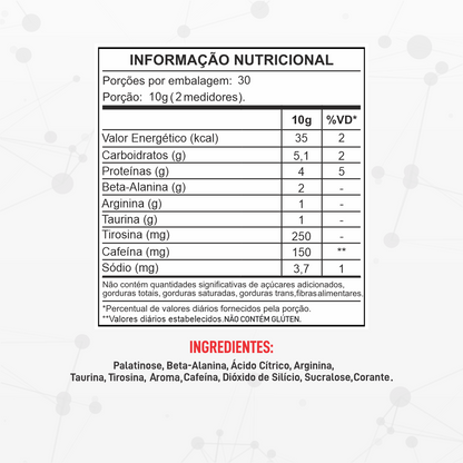 Overall Laranjada 300g - Barak Nutrition