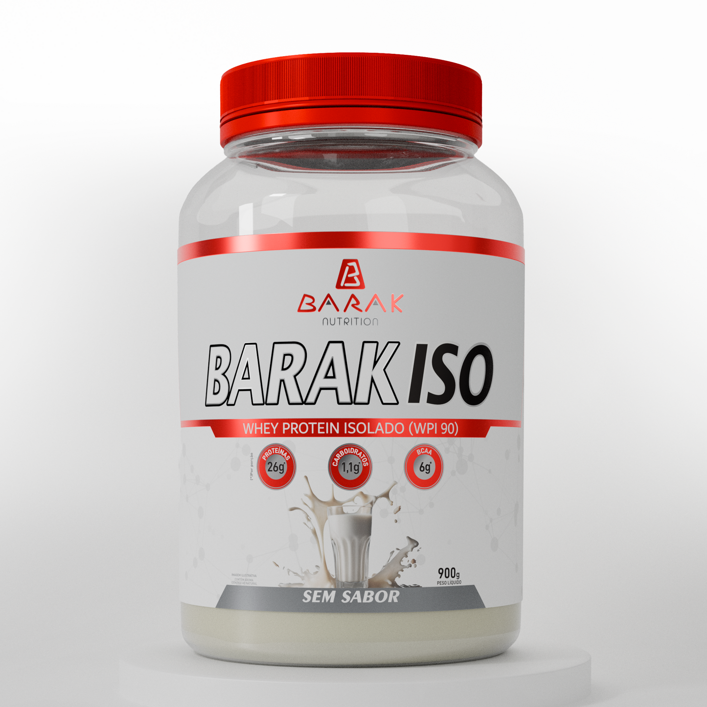 Barak Iso 900g - Sem Sabor