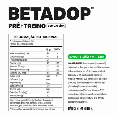 BETADOP Pré-Treino - 300g