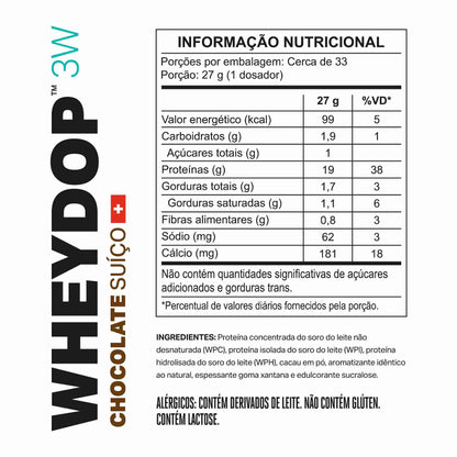 REFIL WHEYDOP 3W - 900g