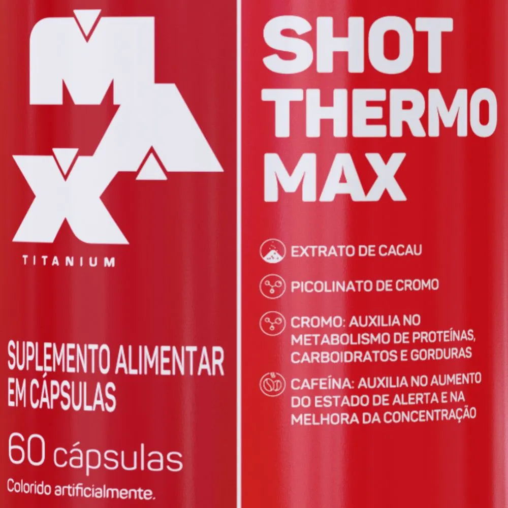 Shot Thermo Max 60 Cáps